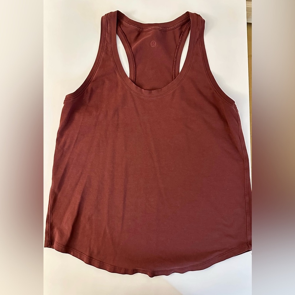 Lululemon Red Merlot Love Tank Top